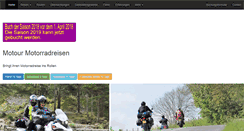 Desktop Screenshot of motorradreisen-gb.org